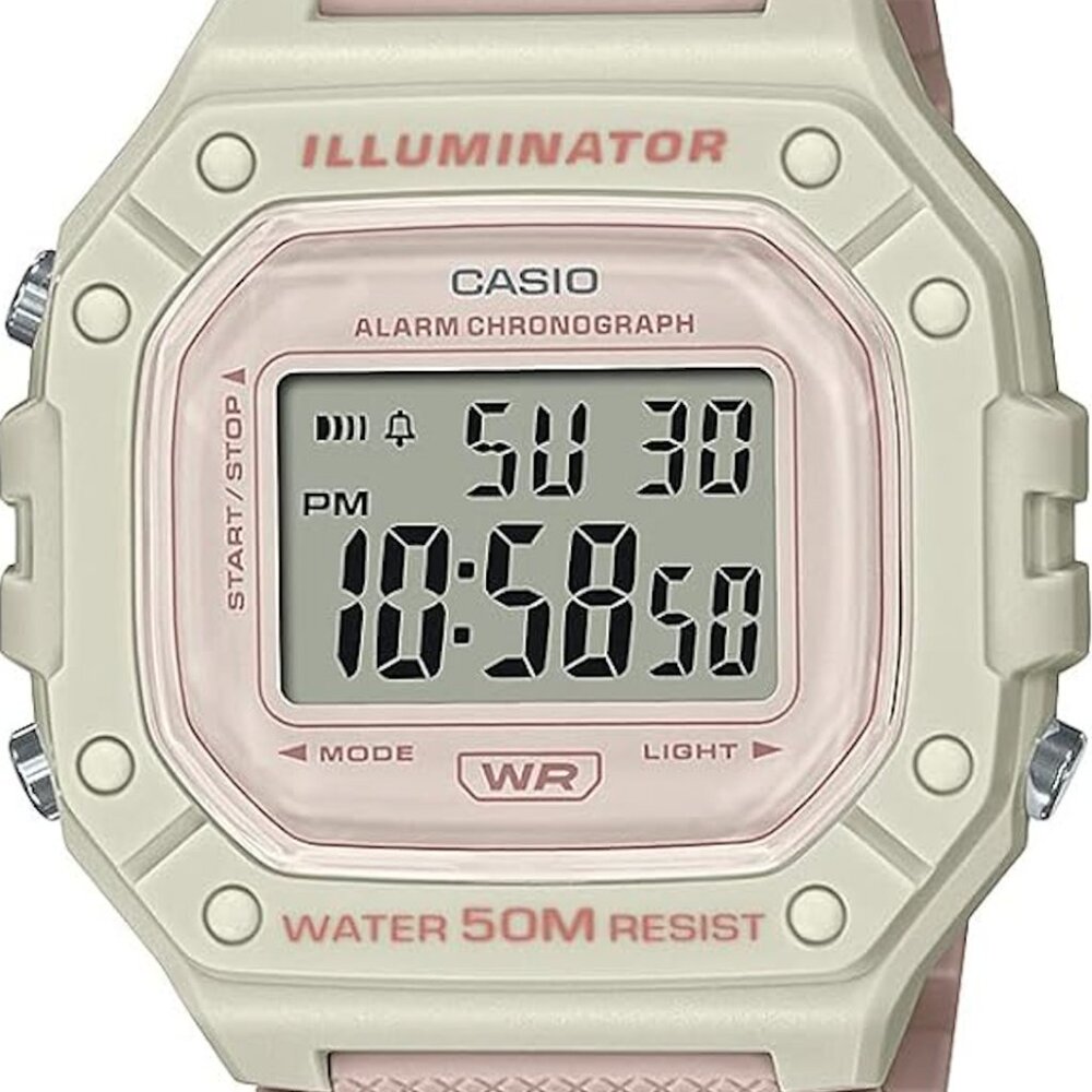 Pink Casio Illuminator Digital Watch
